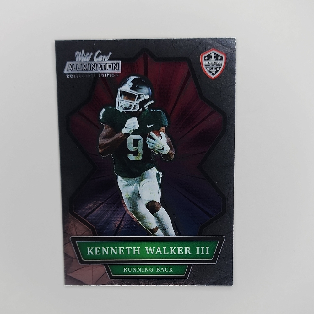 Kenneth Walker III ~ 2021 Wild Card ~ Alumination ~ Pre Rookie